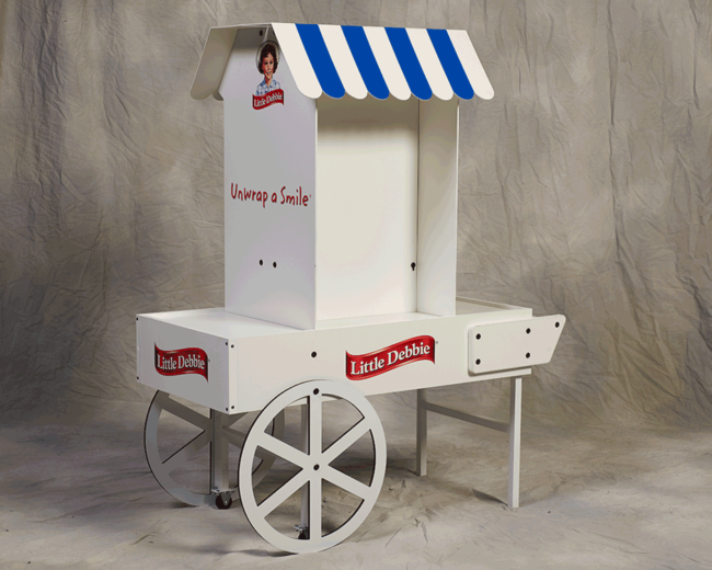 Little Debbie Muffin Cart